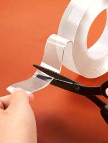 Nano Tape, bandă acrilică dublu adezivă, bandă impermeabilă transparentă și fără urme, bandă magică anti-mucegai, lavabilă cu apă și detașabilă, nu va deteriora peretele, are aderență puternică, este mai sigură decât cârligele, bandă dublu adezivă lavabilă, bandă dublu adezivă impermeabilă reutilizabilă, potrivită pentru diverse scenarii, bandă adezivă transparentă lavabilă super puternică, benzi decorative, poate fi tăiată.