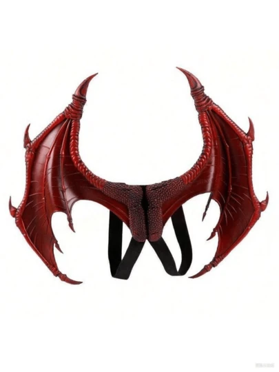 1pc Halloween PU Foam Dragon Wing Carnival Masquerade Costume Cosplay Dragon Wing, Stitch Toys, Travel Toys, Classroom Fidget Toys, Mini Stuff, Bath Toys, Christmas Stationery, Stress Ball, Birthday Gift, Christmas Gift, Halloween Gift, Christmas Eve Gift, Perfect Gift, Gift, Toys, Games