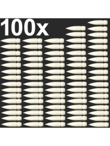 100 piezas de repuesto de puntas de pincel para marcadores acrílicos GuangNa, para manualidades de arte y papelería