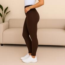 K2B Leggings 24h Shipping Gym Training Zero Transparency All Sizes Plus Size Black And Colorful - Rust Brown - View 2