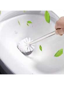 长柄马桶刷，可清洁马桶的每个角落，刷头可更换，卫生清洁，防水，多用途 - 厨房油污清洁助手，浴室卫生清洁助手，浴室清洁的理想选择。 - 彩色 - 查看 4