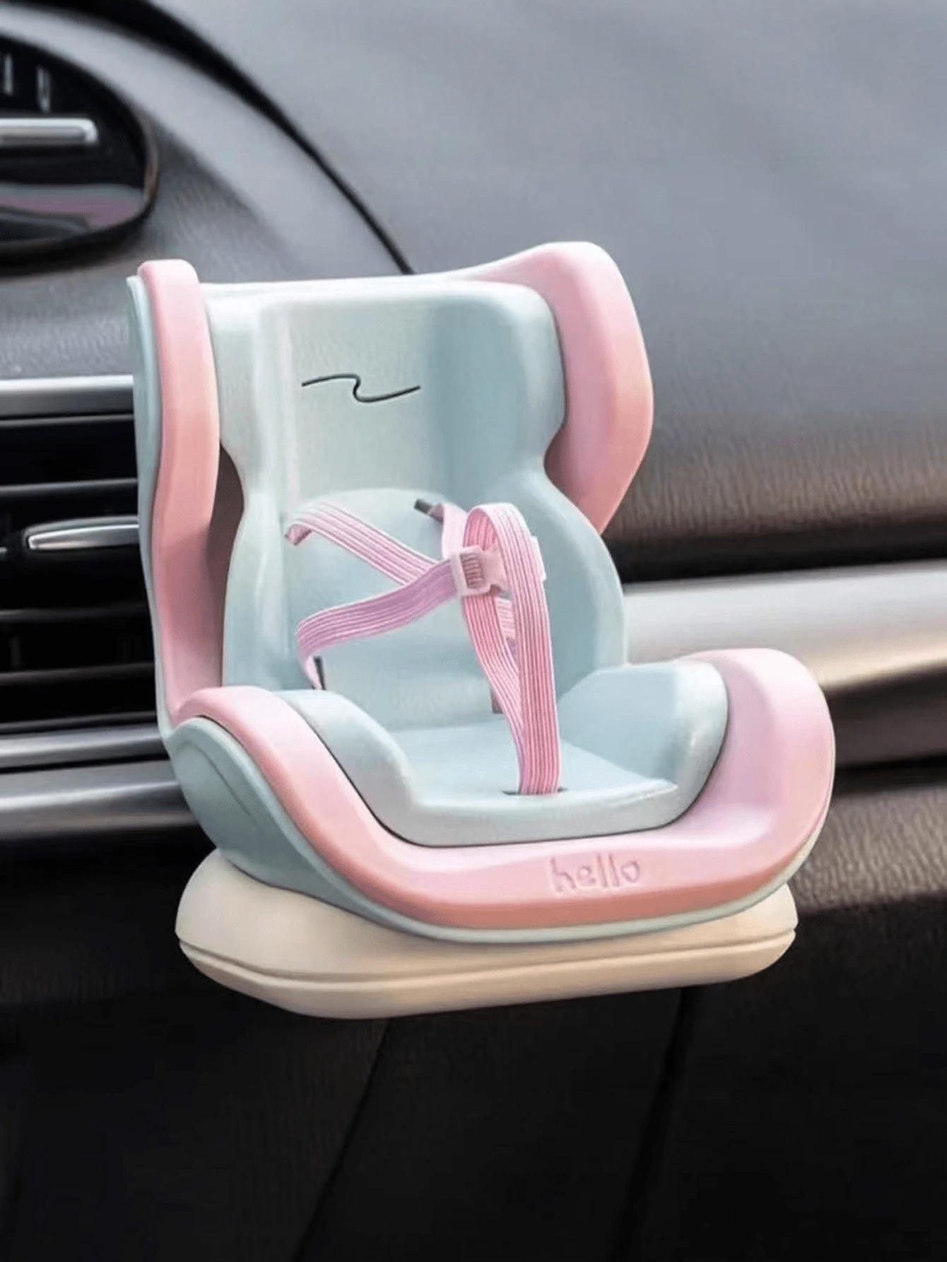 1pc Display Stand For Compatible Car Safety Seats - Suitable For Vehicle Or Desktop Decoration, Toy Accessory Collection - Multicolor - View 1