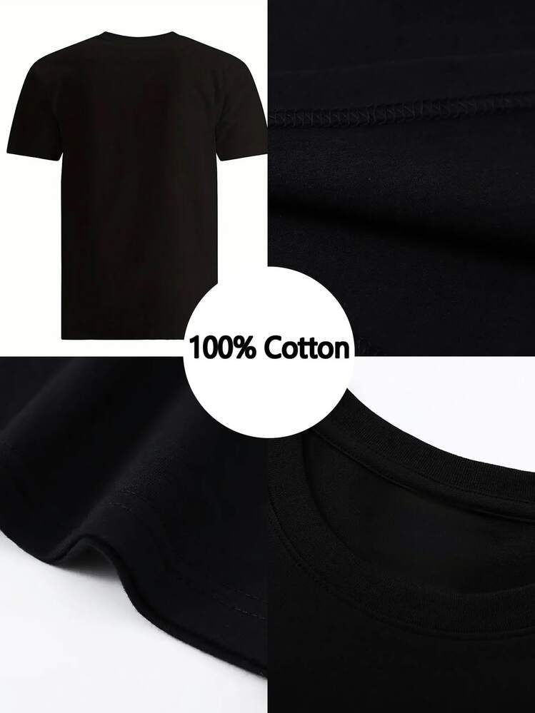 2026: Camiseta Estampada Malachi Barton para Hombre - Hecha de algodón puro, es suave y transpirable, adecuada tanto para hombres como para mujeres. Es una camisa informal adecuada para todas las estaciones y un recuerdo elegante. Es adecuado para el uso diario, los entusiastas de la moda urbana y los amantes de la música. - Negro - Ver 2