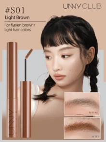 unny club Gel Browcara, Eyebrow Mascara, Quickly Fixing Natural Eyebrow Makeup With Care Effect,Tinted, Volumizing, Light And Smooth, Long-Lasting , Quick Drying, Waterproof And Sweatproof, Eyes Makeup