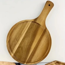 A High-End Wooden Cutting Board, Suitable For Meat, Cheese, Bread, Vegetables And Fruits. A Multi-Functional Wooden Cutting Board, The Perfect Choice For Camping, An Ideal Kitchen Gadget, And The Best Gift For Mother's Day