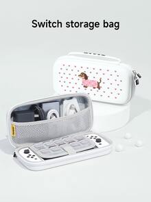 1pc Cute Pink Heart & Puppy Design Protective Case/Cover, Compatible With Nintendo Switch 2 (2025), Switch NS, Switch OLED, Switch Lite, Best Gift For Switch Players - Multicolor - View 10