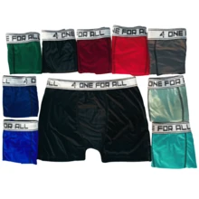 Set Of 10 Men's Boxer Briefs – Premium Fabric, Cotton Lining, Lightweight And Breathable - Nhiều màu - Xem 6