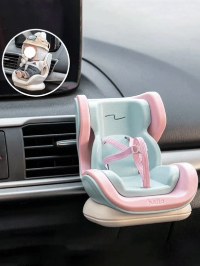 1pc Display Stand Suitable For Compatible Car Seat Models - Fits For Vehicle Or Desk Decor, Collectible Toy Accessories, Suitable As Birthday, Christmas, Party Gifts