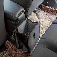 Hanging Waterproof Auto Garbage Bin, Leak Proof Collapsible Car Organizer, Portable Dustbin Large Capacity Storage Trash Bin For Vehicle, Truck, SUV