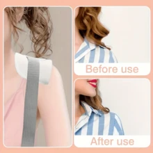 1/2片装可重复使用自粘肩垫 - 透气泡沫材质，男女通用，适用于夹克和T恤 - 彩色 - 查看 8