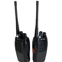 2 Pcs Baofeng Walkie-talkie BF-S1 comunicaciones por radio Color Negro - Negro - Ver 8