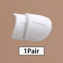 1/2片装可重复使用自粘肩垫 - 透气泡沫材质，男女通用，适用于夹克和T恤 - 彩色 - 查看 16