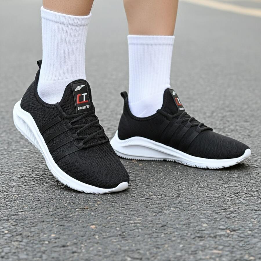 Tenis Masculino Estiloso Academia Adulto Esportivo Fashion Tamanho Grande