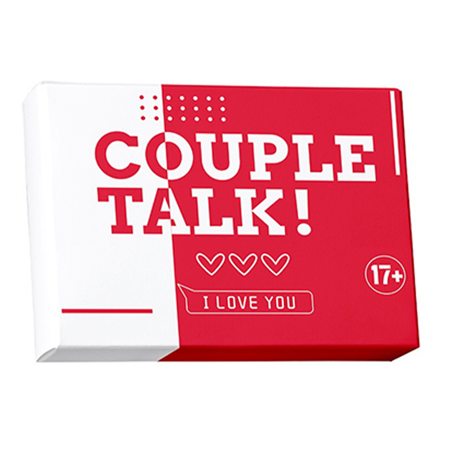 Couple Talk Board Game Cards - A Creative Interactive Fun Game Cards For Couples, Suitable For Dates, Trips, To Enhance Relationship And Unlock Warm Communication Moments. Great Romantic Gift For Thanksgiving, Valentine's Day, Halloween, Christmas