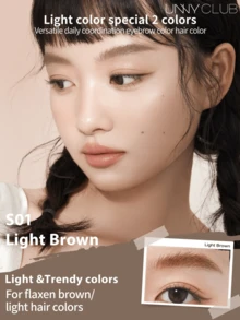 unny club Gel Browcara, Eyebrow Mascara, Quickly Fixing Natural Eyebrow Makeup With Care Effect,Tinted, Volumizing, Light And Smooth, Long-Lasting , Quick Drying, Waterproof And Sweatproof, Eyes Makeup