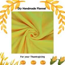 1pc Soft Plush Fabric Material, Suitable For Thanksgiving Decoration, DIY Handmade Home Textile, Applicable To Flannel - Multicolor - View 61
