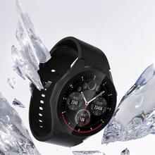 Nuevo estuche de PC + película compatible con estuche protector Hua Wei GT6 de 41 mm y 46 mm, película protectora de carcasa de reloj, accesorios de reloj inteligente integrados con spray de aceite para mujeres y hombres