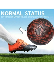 1 pieza Balón de fútbol de entrenamiento de tamaño 5 premium: Diseñado para la práctica en equipo al aire libre, deportes escolares y diversión. Duradero y perfecto como regalo para días festivos (Día del Maestro, San Valentín, Halloween, Navidad, Acción de Gracias)