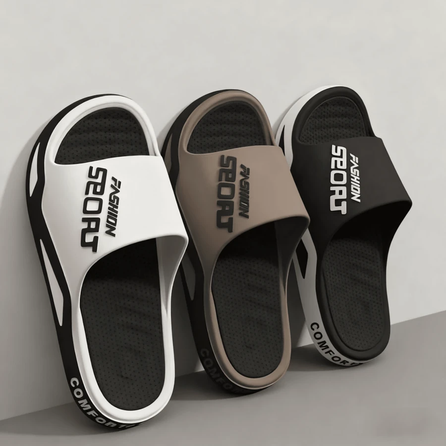 Unisex Fashion Outdoor Sports Sandals, Indoor Home Bathroom And Shower Non-Slip Wear-Resistant Slippers, Outdoor Casual Shopping And Beach