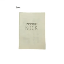 1/2 套装、刺绣针法书、手工刺绣工艺书、刺绣针法指南、针法练习用布料、刺绣针法书、DIY 刺绣针法书、刺绣缝纫书、刺绣缝纫书、刺绣书、成人缝纫书、易于使用且耐用、适合初学者和业余爱好者 DIY 刺绣缝纫书（不含针线）、适合母亲节 | 毕业季 | 派对礼物、缝纫爱好者的完美礼物 - 彩色 - 查看 12