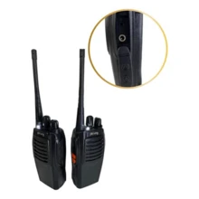 2 Pcs Baofeng Walkie-talkie BF-S1 comunicaciones por radio Color Negro - Negro - Ver 7