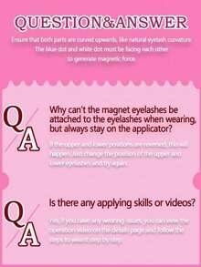 1对磁性眼线和假睫毛套装，无需胶水，可重复使用，适合旅行、出差、约会、酒店、节日送礼，新手友好，方便易用 - 自然纖長款 - 查看 8