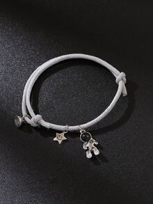 1pc Adjustable Length Astronaut Bracelet For Men