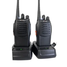 2 Pcs Baofeng Walkie-talkie BF-S1 comunicaciones por radio Color Negro - Negro - Ver 5