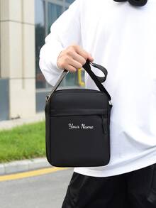One Piece, Customized Multi-Functional Shoulder Bag, Simple Business Handbag, Large-Capacity Square-Shaped Bag Strap, Vacation School, Summer Continues, Black Nylon Business Casual Personalized Gift, Dad And Husband Backpack, Leather Bag, Homeless Person Bag, Gift Bag, Camping Hanging Bag, Back To School