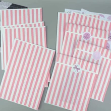 50 chiếc túi quà tặng ngày lễ kích thước 4.7x6.7 inch, bao gồm túi gói quà, túi giấy quà tặng nhỏ, túi giấy kẻ sọc, túi đựng kẹo dày dặn, túi giấy quà tặng trang trí DIY, thích hợp cho Giáng sinh, Ngày lễ tình nhân, đám cưới, sinh nhật, tiệc tùng, túi gói quà. - Nhiều màu - Xem 1