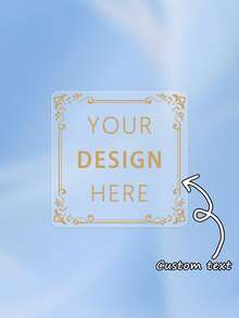 [Custom] 30-1000pcs 3cm/4cm/5cm/6cm/7cm/8cm Customized Unique Colorful Stickers, Vinyl Stickers, Transparent Logo Stickers, Retro Kraft Paper Labels, Colorful Laser Design Stickers, Waterproof Decals, Ideal For Gifts, Name Labels, Reusable Laptop Logos, Wedding Stickers, School Supplies - Round - View 9