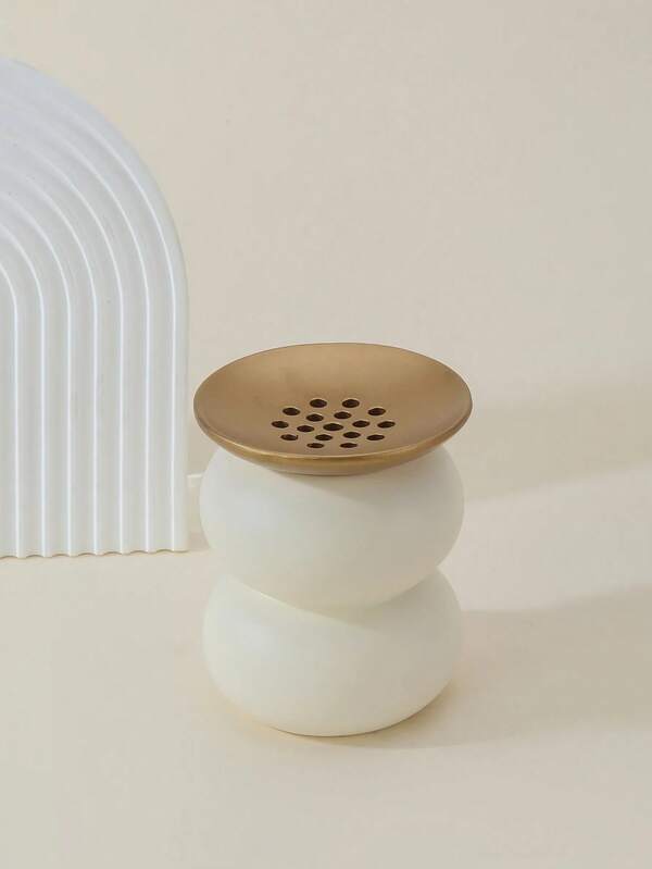 Quemador de incienso minimalista y lindo para dormitorio, decoración de quemador de incienso, difusor de aromas, soporte para espiral antimosquitos, decoración del hogar, decoración de habitación, estudio de yoga, camping, jardín, patio, accesorio para cena a la luz de las velas, artículo decorativo