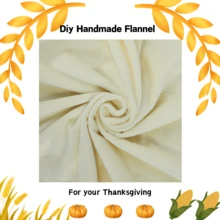 1pc Soft Plush Fabric Material, Suitable For Thanksgiving Decoration, DIY Handmade Home Textile, Applicable To Flannel - Multicolor - View 66