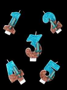 Minecraft "Minecraft" Ediție Comemorativă Seria Arme, Lumânări de Ziua de Naștere Numerice DIY 0-9 Sabie de Diamant - Fabricate din Ceară Gradient, Lumânări Numerale Luxoase Creează O Atmosferă Festivă, În Formă de Numere, Potrivite pentru Sărbători, Petreceri, Cupcakes și Decorațiuni de Torturi. Potrivite pentru Terase, Peluze, Alei