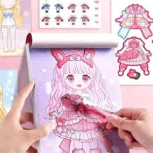 20 Pages Clothing Stickers, Cartoon Stickers, Quiet Stickers, Game Stickers, Party Favors