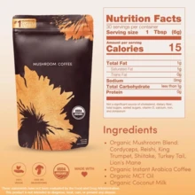 Abronikey 3 Pack | Organic Mushroom Coffee – Energy & Focus Support With Functional Mushrooms – Rich Flavor, Brew-In-Bag Convenience – Plant-Based Wellness Blend - 3 件裝 - 查看 8
