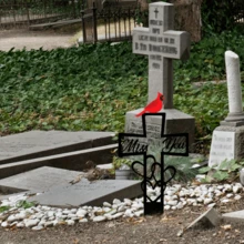 Acrylic Cross Tombstone - Horizontal, No Need For Power Or Feathers, Durable Commemorative Tomb Plaque, Home Lost Family Garden Logo, Outdoor Courtyard Decoration - Multicolor - View 8