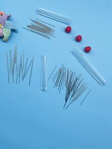 Assorted Large Eye Sewing Needles, Portable Plastic Bottle, Suitable For DIY Projects, Embroidery Supplies, Handicrafts