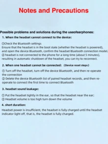 GENAI Wireless Headphones Over Ear, With Microphone, HiFi Stereo Foldable Lightweight Headset, Volume Control Stereo 3.5mm Wire Headset For Deep Bass For Home Office Cellphone PC Ect.