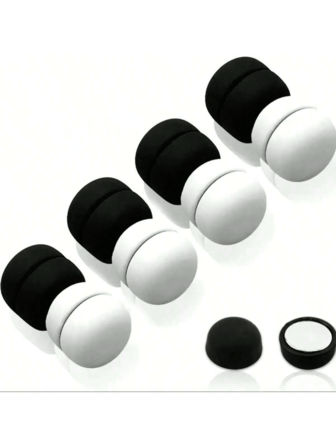 2pcs/4pcs/8pcs/10pcs Fashion Magnetic Scarf Clips And Pins - Durable And Easy To Use Magnetic Clasps For Women's Scarves, Shawls And Hats, Suitable For All Seasons, Classic Matte Finish, Strong Alloy Magnets For Scarf And Clothing Fastening, Hookless Design, Elegant Style, Zinc Alloy Material For Dress