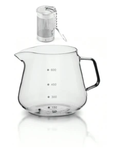 1 pezzo Set da caffè in vetro: Progettato con una bocca larga per un uso facile, perfetto per preparare il caffè e infondere il tè, adatto facilmente per bustine di tè e infusori. Realizzato in vetro di alta qualità, offre una chiara visibilità durante la preparazione, è durevole e ideale per l'uso quotidiano. Perfetto per casa, ufficio o piccoli raduni, eccelle nella preparazione di un caffè ricco, tè in foglie aromatico o infusioni pratiche con bustine di tè.