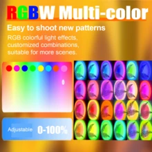 Sunset Lamp Projector Led Lights For Bedroom Night Light RGB Lights Sun Sunlight Sunrise Lamp 10w 360° Rotation Mood Lighting Home/Room Decor Christmas Gifts For Women,Tabletop Multicolor - Multi-color light - View 2