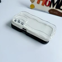 1个DIY手机支架和防震硅胶手机壳,兼容三星Galaxy S25、S24、S24+、S24 Ultra、S24 FE、S20、S21、S22、S23和11、12、13、14、15、16系列,G04、G05、G13、G14、G15、G22、G24、G32、G60、G85,兼容,国际版,非国内版 - 白色 - 查看 6