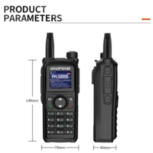 Radio Walkie Talkie Baofeng Uv28 Con Gps 10w 10km 999canale Bandas de frecuencia FM,AM,VHF1, VHF2, UHF Color Negro - Negro - Ver 11