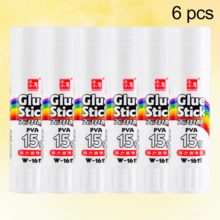 WUQIANNIAN 3pcs/Set Formaldehyde-Free Quick Drying Glue Sticks, Solid Glue, Office Supplies, Adhesive Tape, High Viscosity Craft Consumables, School Supplies - 9g/15g/21g/36g - White - View 21