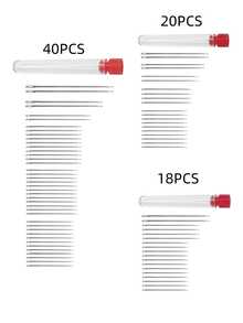 Assorted Large Eye Sewing Needles, Portable Plastic Bottle, Suitable For DIY Projects, Embroidery Supplies, Handicrafts
