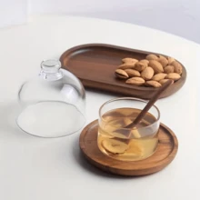 Rosewood Cutting Board, Wooden Chopping Board, Suitable For Cutting Meat, Cheese, Bread, Vegetables And Fruits, Home Decor, Kitchen Accessories, Also Can Be Used As Kitchen Tool Or Gift For Mother - Ginger - View 5