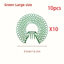 2packs/10Packs, Strawberry Plant Support Strawberry Growing Racks With 4 Sturdy Legs Strawberry Growing Frame Keep Berries Clean For Indoor Outdoor Garden Plants - Multicolor - View 13