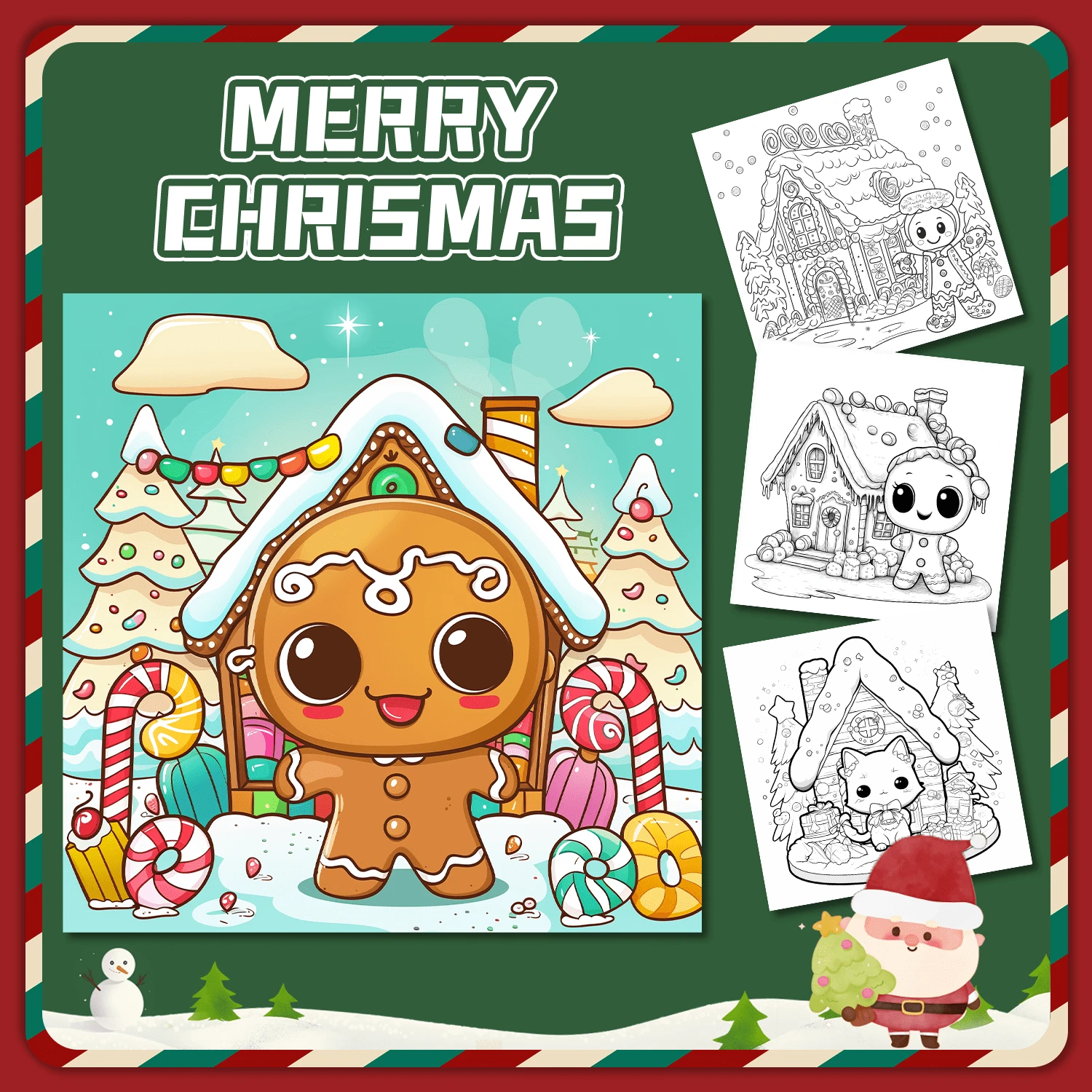 La Mágica Aventura de Colorear Navideña - 25 Páginas Únicas para que los Niños Coloreen, Creen y Exploren! | El Regalo Perfecto para Meter en el Calcetín para Encender la Imaginación y la Alegría Navideña | Horas de Diversión Creativa y Aprendizaje Festivo