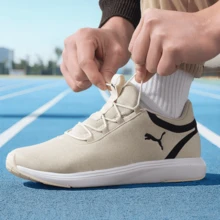 Puma Softride Cruise 2 Slip On Code Unisex Athletic Shoes, Cushioned, Fitness Training, Casual Running Sneakers 312005-02 - -black-gravel Gray - View 4